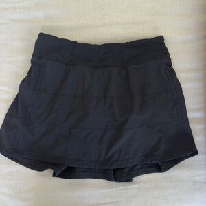 Lululemon Black Pace Rival Skirt